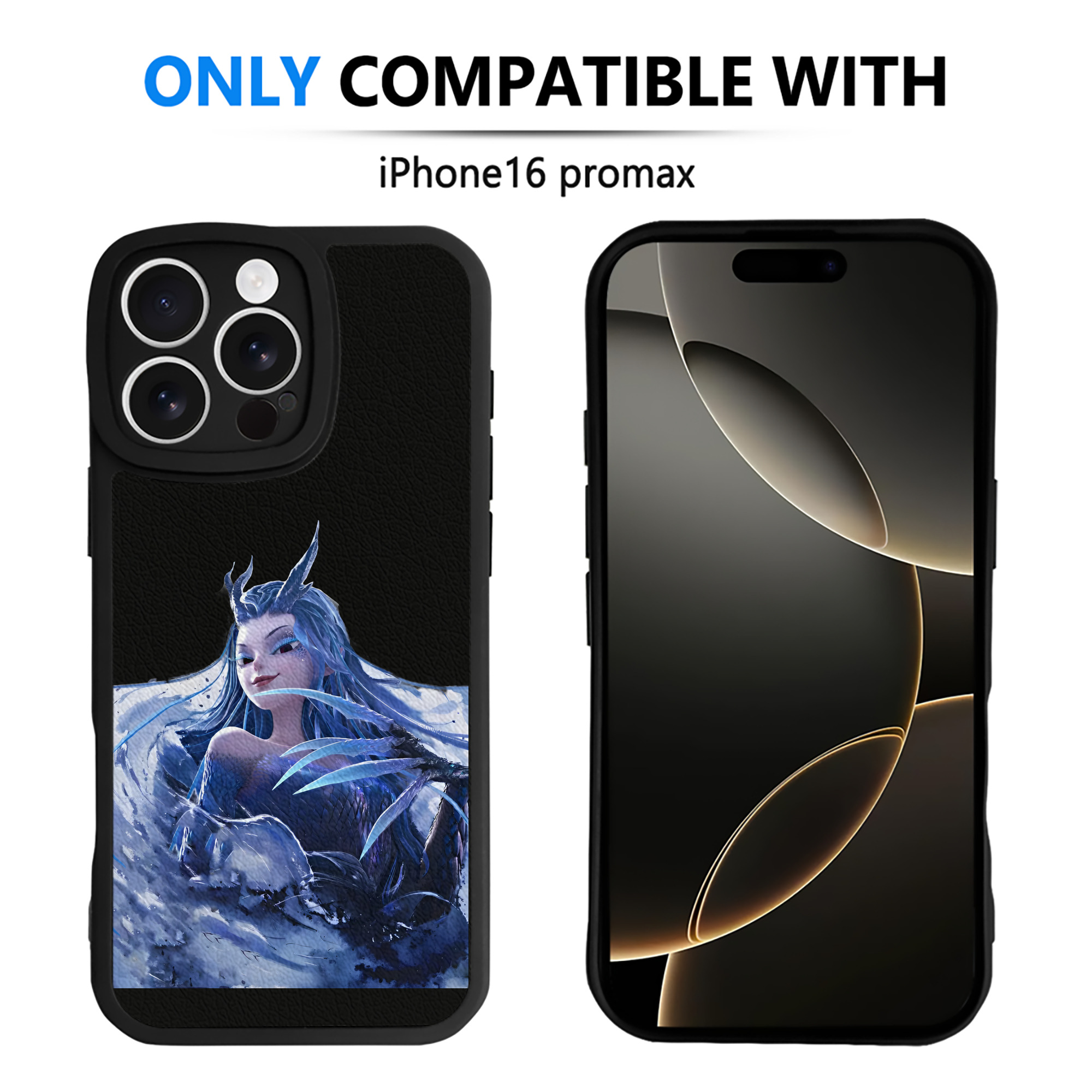 （画像用） Ne Zha 2 ナタ 魔童の大暴れ 【iPhone 16シリーズ対応】シリコンスマホケース（レザー調） 材質：シリコン